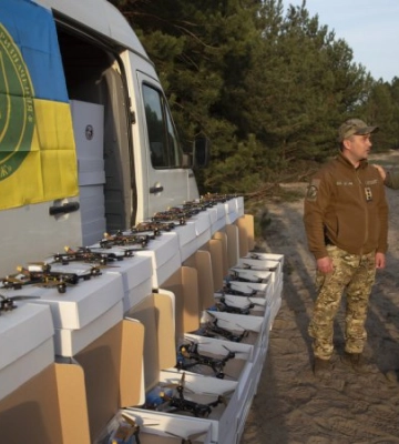 Бригада Нацгвардії &quot;Рубіж&quot; отримала 500 fpv-дронів від Києва