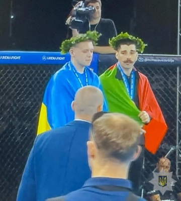 Закарпатський поліцейський посів призове місце на чемпіонаті Європи зі змішаних Єдиноборств ММА