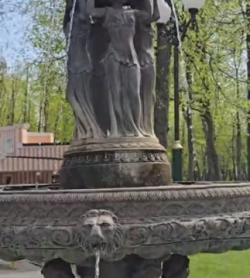 Ще один фонтан запрацював у центрі Харкова (відео)