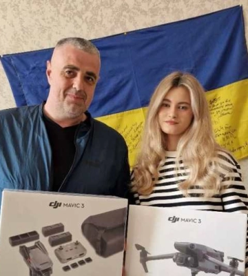 Волинські захисники від ковельчан отримали квадракоптери