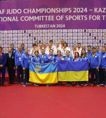 Дзюдоїсти-дефлімпійці з Дніпропетровщини вибороли нагороди на Чемпіонаті світу