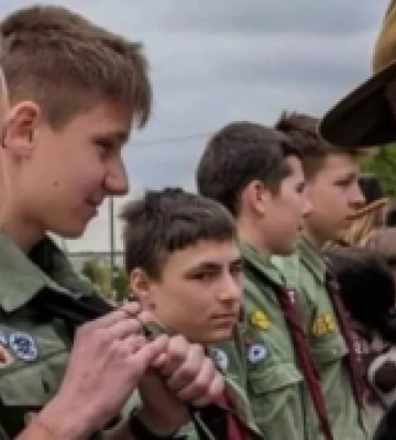 В Острозі пластуни Рівненщини провели Першу пластову присягу