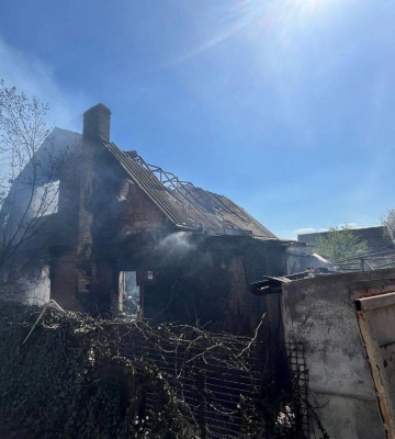 У Дніпрі після ракетної атаки сталося велике задимлення