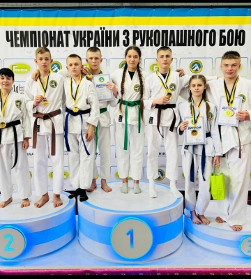 Збірна Волині з рукопашного бою посіла друге місце на чемпіонаті України