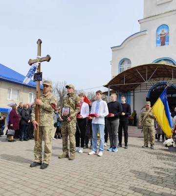 У Ківерцях провели в останню земну дорогу майора Валерія Блащука