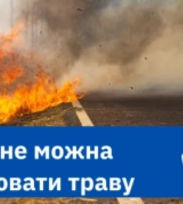 Рівненські фахівці розповіли про шкоду для здоров&#039;я від спалювання сухої трави