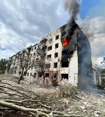 россияне обстреляли Северск в Донецкой области: 4 человека погибли
