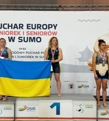 Сумоїсти Рівненщини здобули медалі на кубку Європи