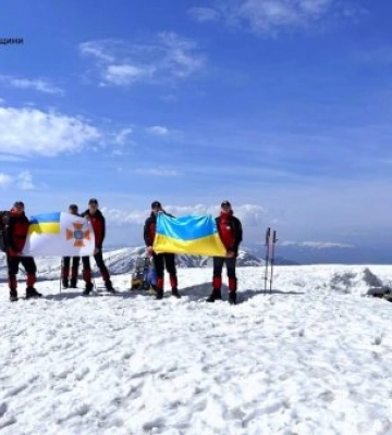 Рятувальники на Говерлі вшанували пам’ять загиблих учасників АТО