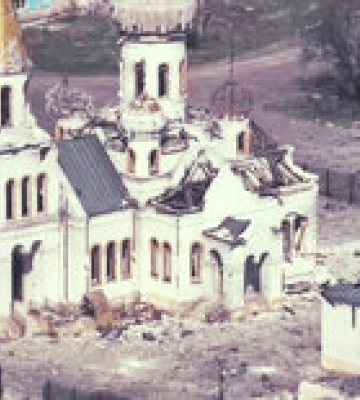На квартал ни одного уцелевшего здания. Военные показали, как выглядит Часов Яр – видео