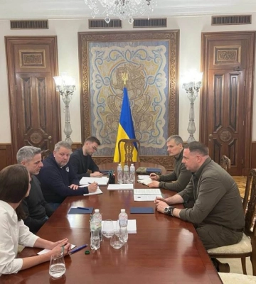 Єрмак та делегація Lockheed Martin обговорили майбутню експлуатацію винищувачів F-16