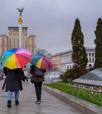 Циклон несе до Києва сильні дощі та відчутне похолодання