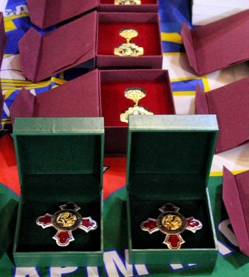 Українських військових, які воюють на Херсонському напрямку, нагородили церковними відзнаками