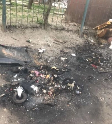 У Кропивницькому згоріли ще п’ять контейнерів
