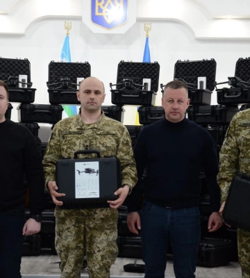 У Рівному розпочали передачу ЗСУ чергової масштабної партії дронів
