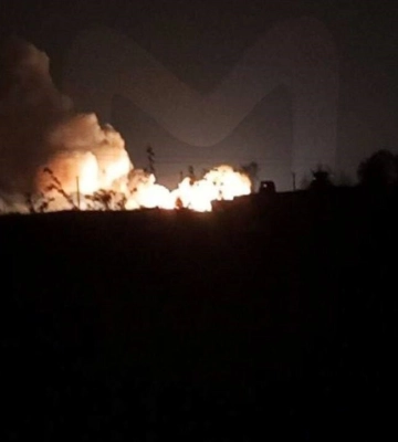 Взрывы в Джанкое: оккупанты закрыли дорогу возле военного аэродрома