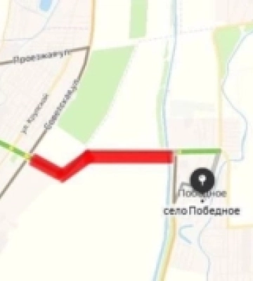 Після нічних ударів по  Джанкою окупанти повідомили про заблоковану ділянку шляху біля аеродрому
