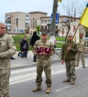 В Острозі похоронили військову, велоспортсмеку Катерину Шинкаренко