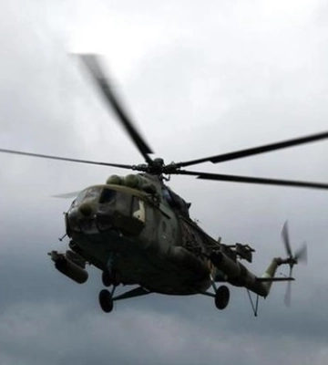 В российской Самаре уничтожили вертолет Ми-8 - ГУР