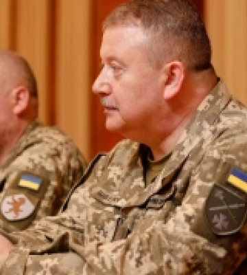 На Закарпаття з робочим візитом прибув бригадний генерал Володимир Шведюк. ФОТО