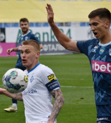 УПЛ. Минай - Динамо 1:3. Киев потерял контроль над игрой, но не победу