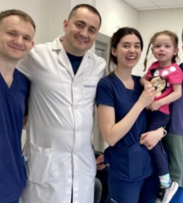 Львівські лікарі врятували 4-річну дівчинку з Ірландії, яку мучили важкі судоми