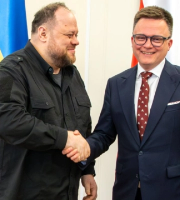 Стефанчук обговорив підтримку України із маршалком Сейму Польщі