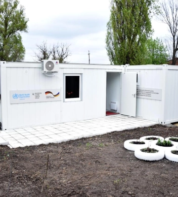 В Охтирці відкрили збірно-модульну конструкцію екстреної медичної допомоги