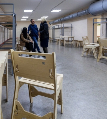 У Дніпровському районі з&#039;явилося укриття з модульними меблями - фото