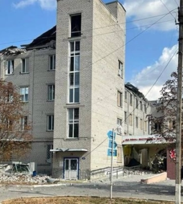 У Бериславі на Херсонщині через російський обстріл постраждав місцевий житель – ОВА
