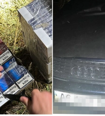 На Волині викрито факт переміщення контрафактних цигарок через кордон безпілотником (ФОТО)