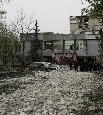 В Чернигове возросло количество погибших и раненых в результате ракетной атаки