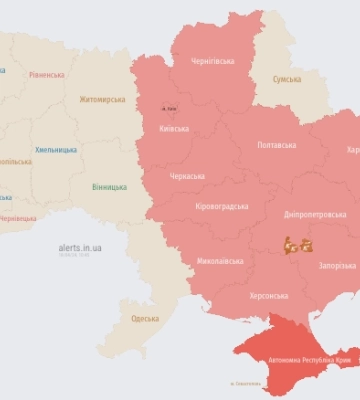 У Повітряних силах попередили про ракетну небезпеку для Київщини та Чернігівщини