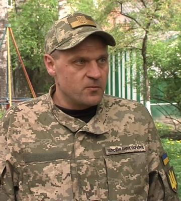 Захищав Бахмутський напрямок: спогади військовослужбовця, який служить у Дубенському РТЦК та СП (ВІДЕО)