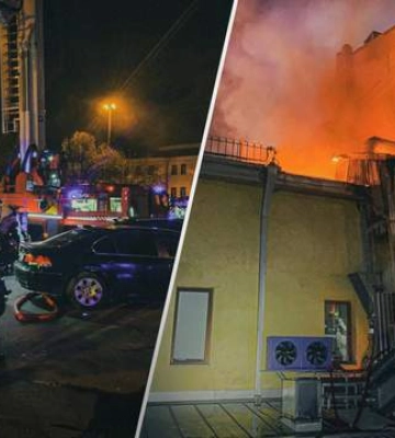 В Киеве на Подоле горел ресторан: известны детали