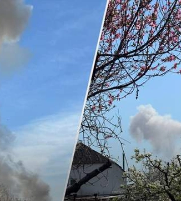 Есть попадания: в Луганске прогремели мощные взрывы, над городом густой столб дыма