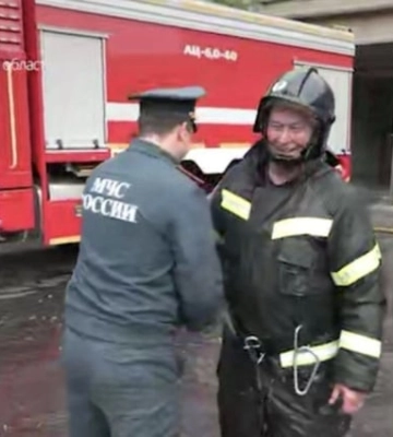 В Мелитополе отец и сын пошли работать в оккупационное МЧС 