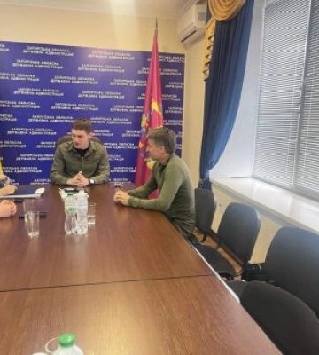Мирослав Білецький перебуває у відрядженні у Запорізькій області