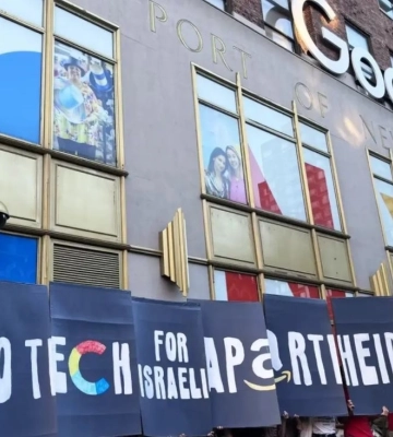 Google звільняє 28 співробітників, які десять годин протестували проти співпраці компанії з Ізраїлем