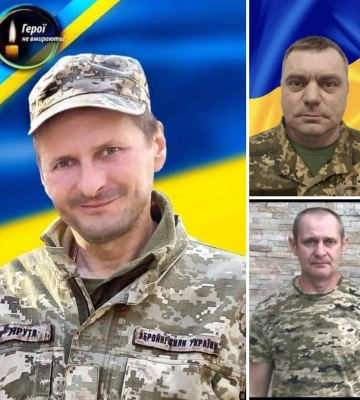 Троє захисників з Рівненщини поповнили Небесне військо
