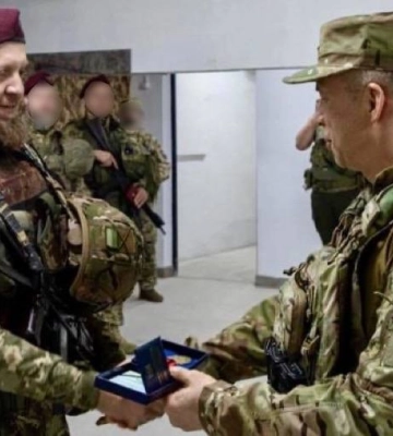 Кропивничанин вдруге отримав нагороду від Головнокомандувача ЗСУ