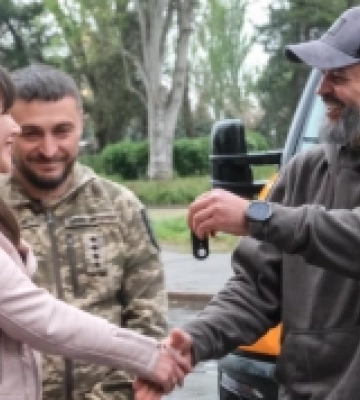 Пʼять громад Миколаївщини та обласний центр соцслужб отримали техніку від німецьких партнерів