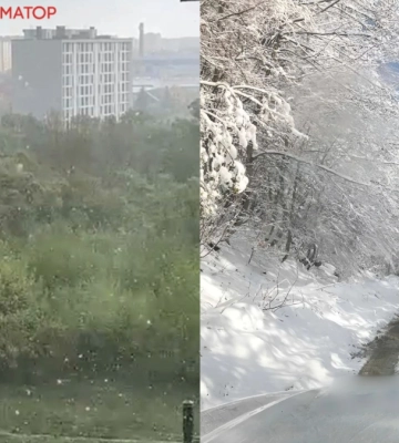 Де засніжило 18 квітня на Прикарпатті