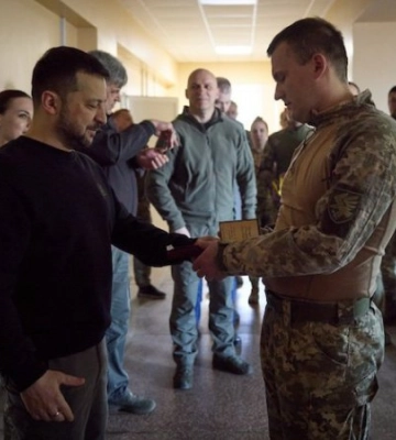 Зеленський відвідав Донецьку область