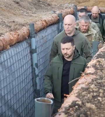 Зеленський відвідав українських поранених бійців на Донеччині