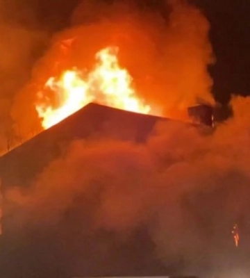 На Волині під час пожежі загинув пенсіонер