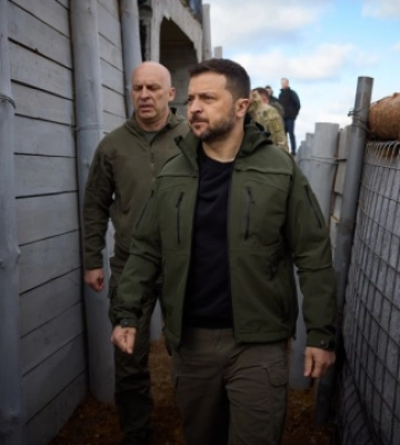 Зеленський приїхав на Донеччину -  відвідав медичну роту 95-ї ОДШБ