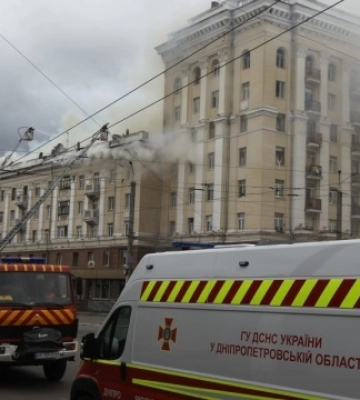 Росіяни вдарили по житловому будинку в Дніпрі ракетою Х-22