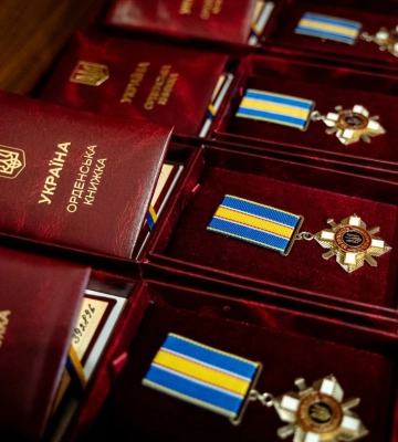 Президент України відзначив державними нагородами сімох нацгвардійців із Полтавщини