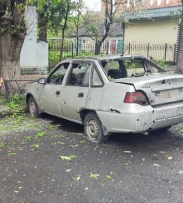 Обстрел центра города Белополье: есть погибший и пострадавшие